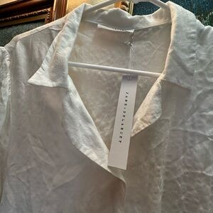 Jane and Delancey White Blouse
